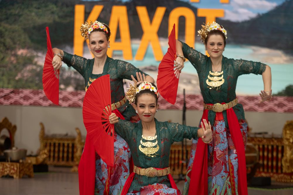 Pencak Silat hingga Wayang Pukau Masyarakat di Jantung Kota Moskow 